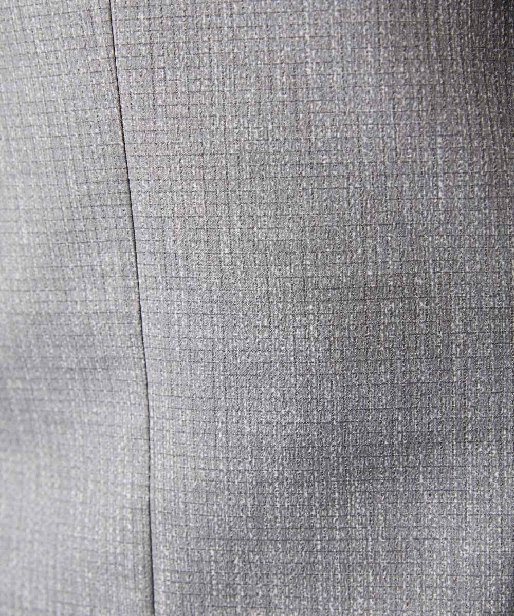 MNDGF06430 MICHEL KLEIN HOMME(ミッシェルクラン オム) 【セットアップ】メッシュプリントテーラードジャケット ライトグレー