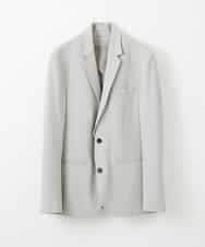 MNDGP06430 MICHEL KLEIN HOMME(ミッシェルクラン オム) テーラーカラー付きノーカラージャケット ベージュ