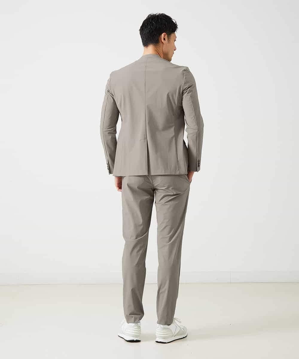 MNDGP09410 MICHEL KLEIN HOMME(ミッシェルクラン オム) ノーカラージャケット ベージュ(82)