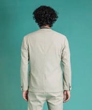 MNDGS14410 MICHEL KLEIN HOMME(ミッシェルクラン オム) ブッチャーノーカラージャケット ベージュ(82)