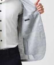 MNDGX03330 MICHEL KLEIN HOMME(ミッシェルクラン オム) サーフニットジャケット グレー