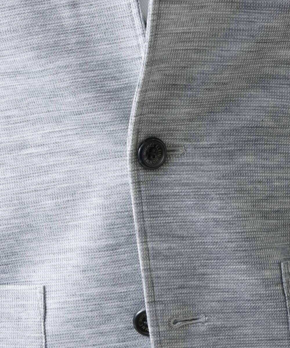 MNDGX03330 MICHEL KLEIN HOMME(ミッシェルクラン オム) サーフニットジャケット グレー