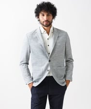 MNDGX03330 MICHEL KLEIN HOMME(ミッシェルクラン オム) サーフニットジャケット グレー