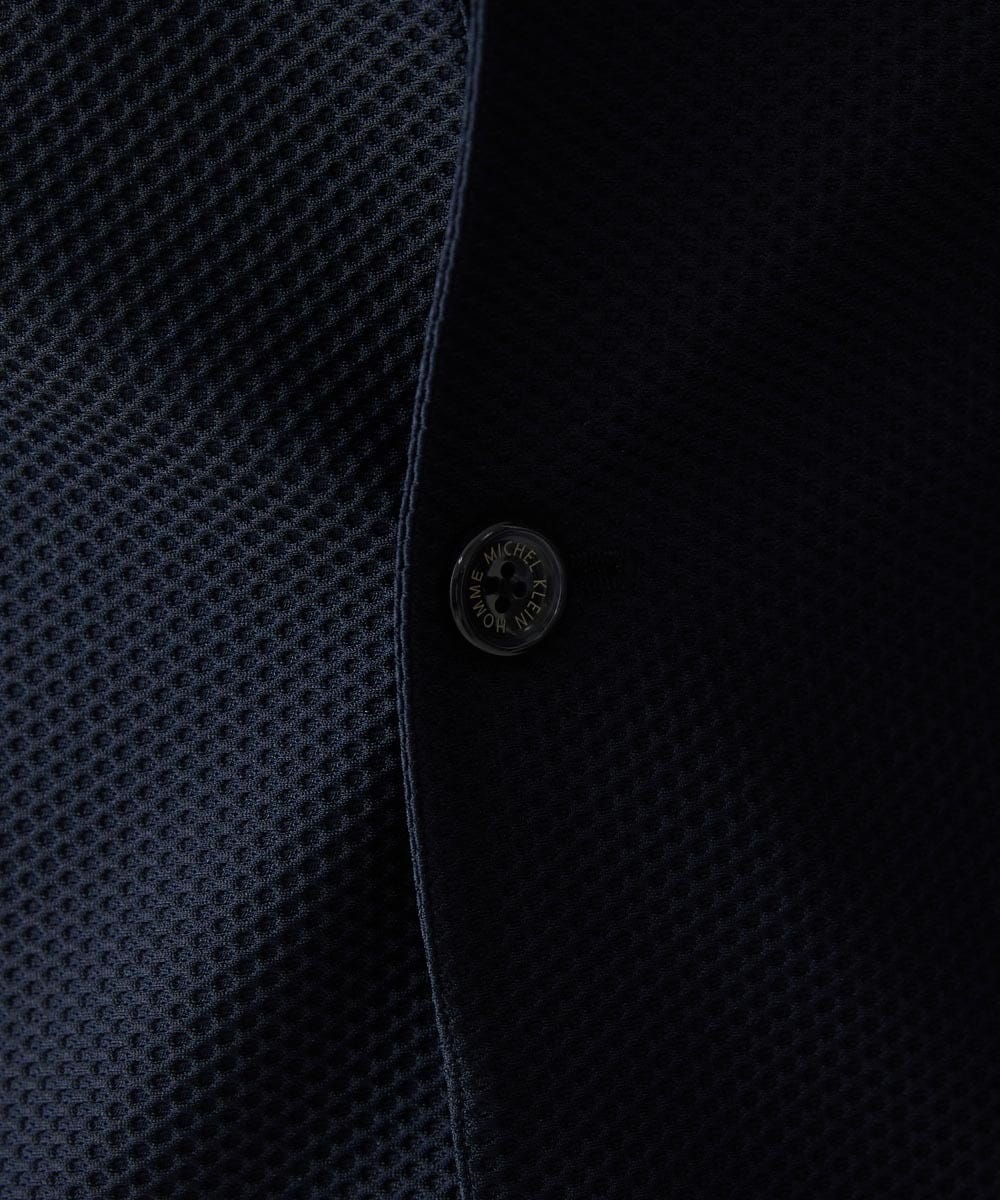 MNDGX56430 MICHEL KLEIN HOMME(ミッシェルクラン オム) ストレッチコンバーチブルジャケット ネイビー