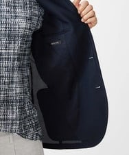 MNDGX56430 MICHEL KLEIN HOMME(ミッシェルクラン オム) ストレッチコンバーチブルジャケット ネイビー