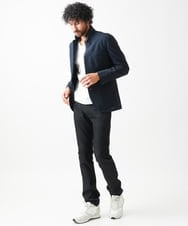 MNDGX56430 MICHEL KLEIN HOMME(ミッシェルクラン オム) ストレッチコンバーチブルジャケット ネイビー