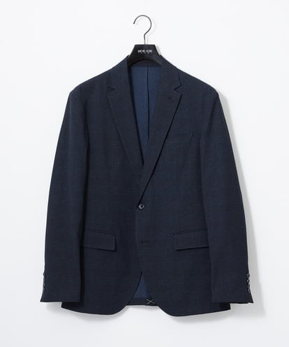 MNDHF08450 MICHEL KLEIN HOMME 【セットアップ】グレンチェック柄テーラードジャケット