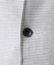 MNDHF59490 MICHEL KLEIN HOMME(ミッシェルクラン オム) スラブメッシュコンバーチブルジャケット ライトグレー