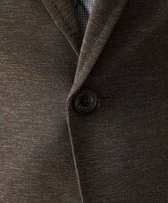 MNDJC07450 MICHEL KLEIN HOMME(ミッシェルクラン オム) 【セットアップ】カラミメッシュテーラードジャケット ブラウン