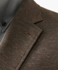 MNDJC07450 MICHEL KLEIN HOMME(ミッシェルクラン オム) 【セットアップ】カラミメッシュテーラードジャケット ブラウン