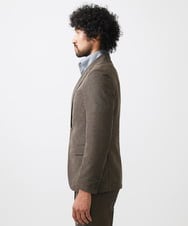 MNDJC07450 MICHEL KLEIN HOMME(ミッシェルクラン オム) 【セットアップ】カラミメッシュテーラードジャケット ブラウン