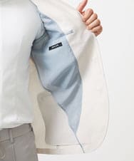 MNDJC63470 MICHEL KLEIN HOMME(ミッシェルクラン オム) メッシュ調コンバーチブルジャケット オフホワイト