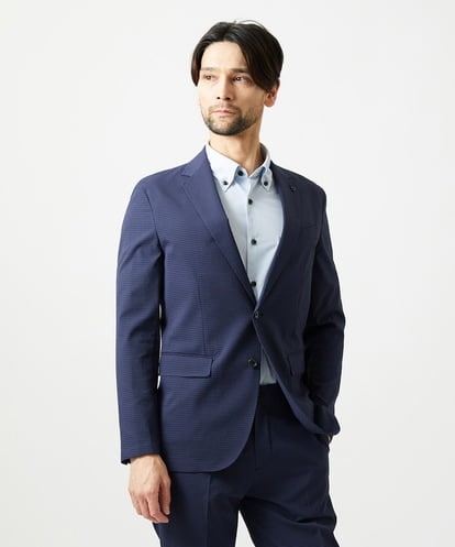 MNDJF09400 MICHEL KLEIN HOMME 【セットアップ】サッカーテーラードジャケット