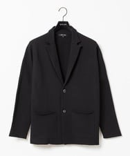 MNFAC53270 MICHEL KLEIN HOMME(ミッシェルクラン オム) ハイゲージニットテーラードジャケット セットアップ ブラック