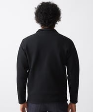 MNFAC53270 MICHEL KLEIN HOMME(ミッシェルクラン オム) ハイゲージニットテーラードジャケット セットアップ ブラック