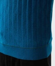 MNFAC55250 MICHEL KLEIN HOMME(ミッシェルクラン オム) ダイヤ柄Vネックニット カーキ