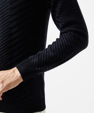 MNFAF03170 MICHEL KLEIN HOMME(ミッシェルクラン オム) グラデーションVネックニット ネイビー