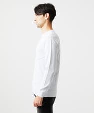 MNFAF50180 MICHEL KLEIN HOMME(ミッシェルクラン オム) 切り替えクルーネックニット ホワイト
