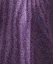 MNFCC61200 MICHEL KLEIN HOMME(ミッシェルクラン オム) リブ編みVネックニット パープル