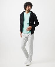 MNFHC54210 MICHEL KLEIN HOMME(ミッシェルクラン オム) モノグラム柄半袖ニット グリーン