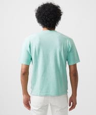 MNFHC54210 MICHEL KLEIN HOMME(ミッシェルクラン オム) モノグラム柄半袖ニット グリーン