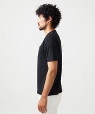 MNFJC52210 MICHEL KLEIN HOMME(ミッシェルクラン オム) クルーネック半袖ニット ブラック