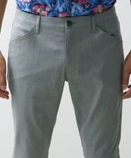 MNHGS35170 MICHEL KLEIN HOMME(ミッシェルクラン オム) クールツイルストレッチパンツ ライトグレー(91)