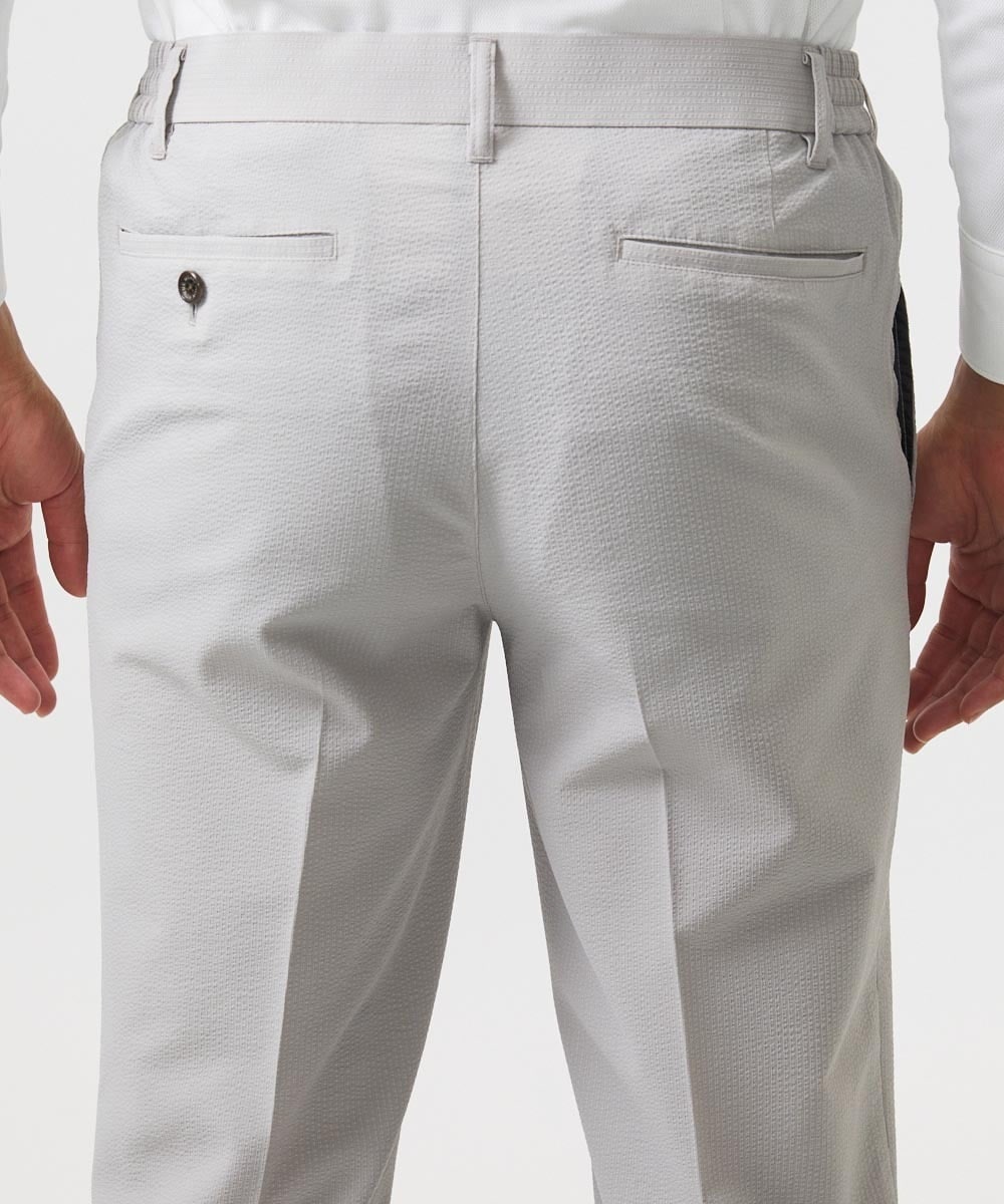MNHJC01250 MICHEL KLEIN HOMME(ミッシェルクラン オム) サッカーストレッチイージーパンツ オフホワイト