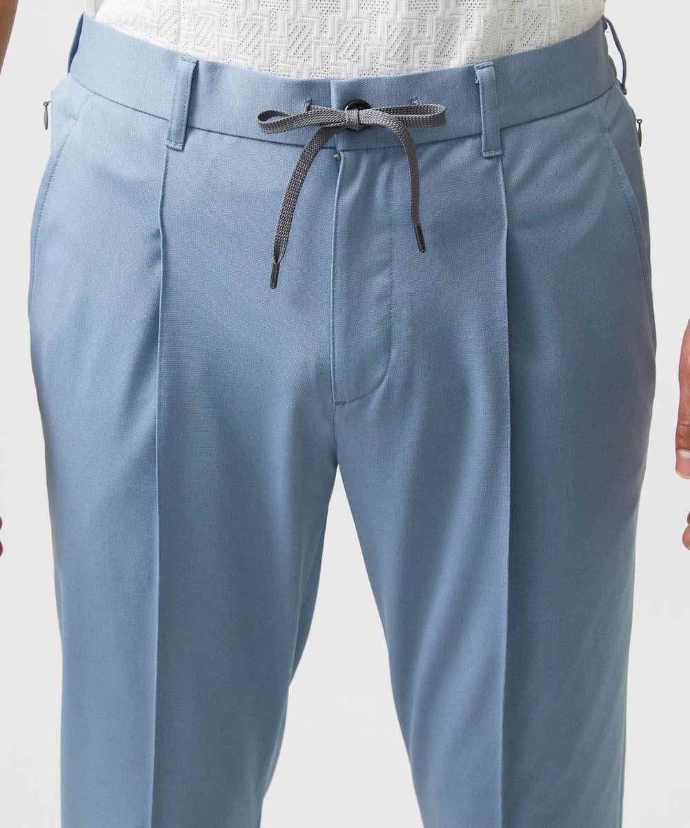 MNHJC02230 MICHEL KLEIN HOMME(ミッシェルクラン オム) ドライタッチイージーパンツ ライトブルー