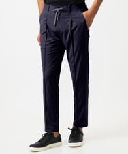 MNHJC02230 MICHEL KLEIN HOMME(ミッシェルクラン オム) ドライタッチイージーパンツ ネイビー