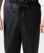 MNHJD63250 MICHEL KLEIN HOMME(ミッシェルクラン オム) 【セットアップ】9分丈ジャージースラックスパンツ ダークグレー
