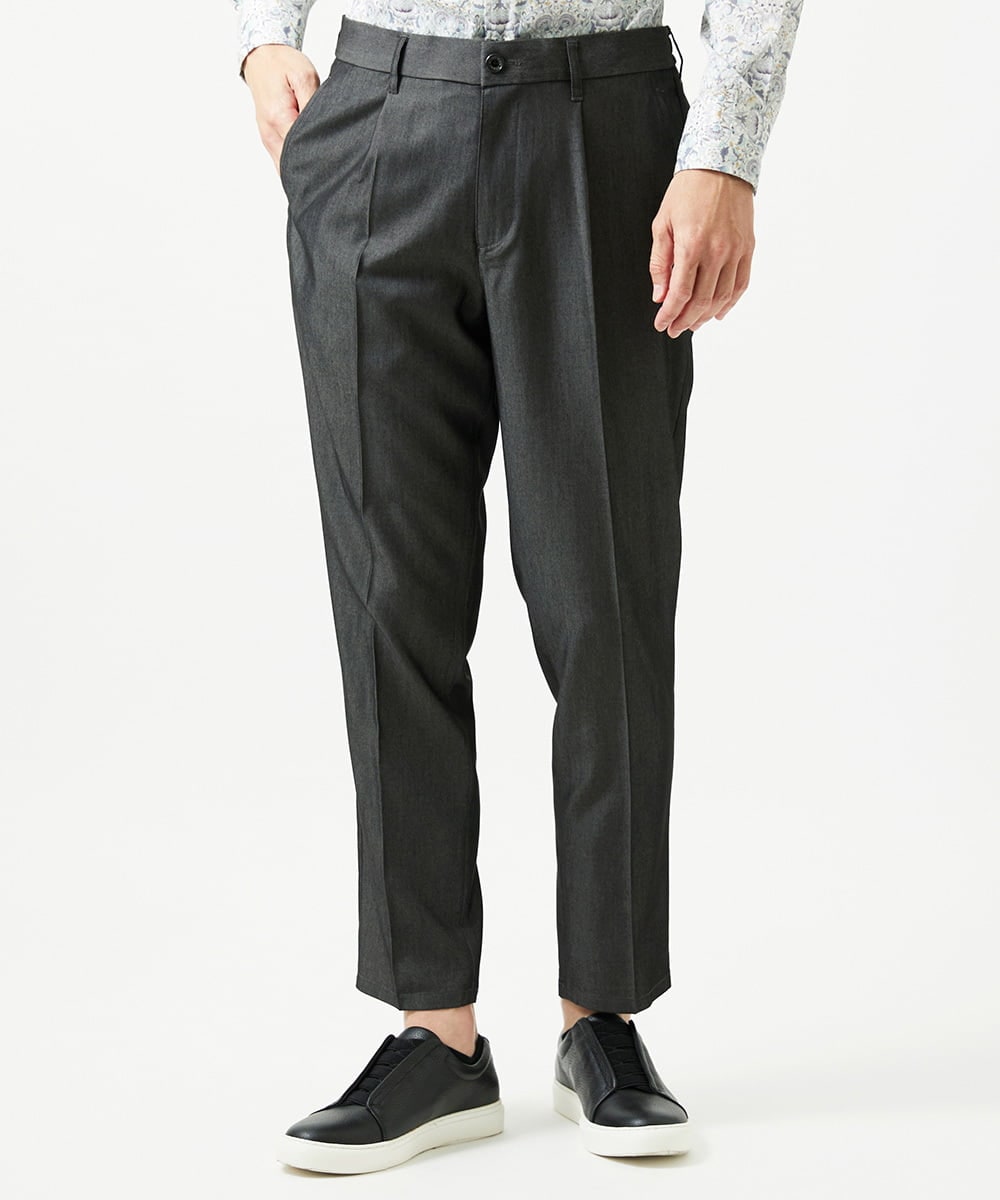 MNHJF50250 MICHEL KLEIN HOMME(ミッシェルクラン オム) デニム調イージーパンツ ブラック