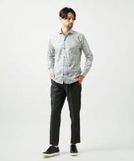 MNHJF50250 MICHEL KLEIN HOMME(ミッシェルクラン オム) デニム調イージーパンツ ブラック