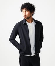 MNJAD56450 MICHEL KLEIN HOMME(ミッシェルクラン オム) 【セットアップ】【撥水】ジップアップブルゾン ブラック