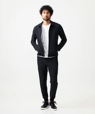 MNJAD56450 MICHEL KLEIN HOMME(ミッシェルクラン オム) 【セットアップ】【撥水】ジップアップブルゾン ブラック