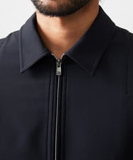 MNJAD56450 MICHEL KLEIN HOMME(ミッシェルクラン オム) 【セットアップ】【撥水】ジップアップブルゾン ブラック