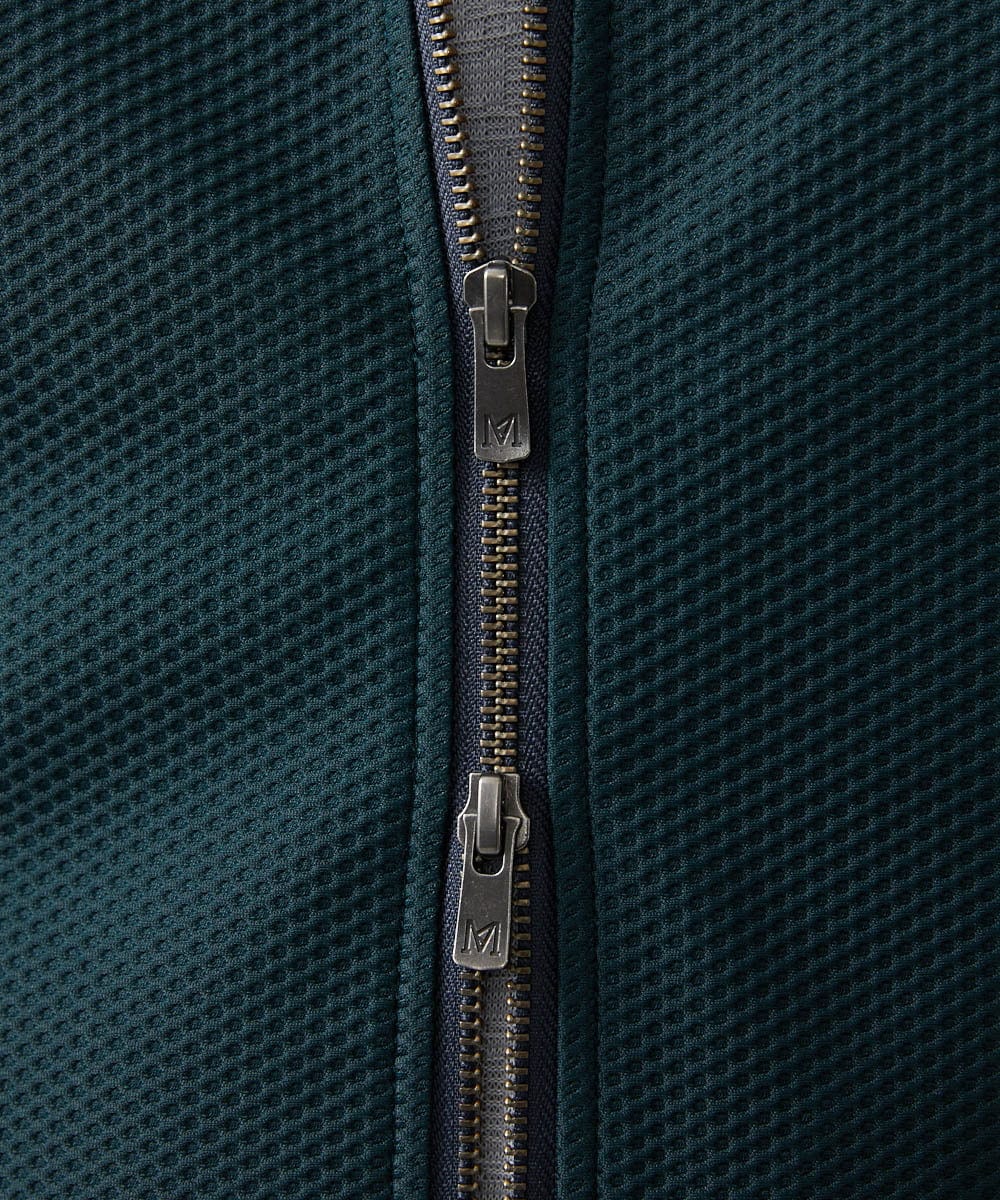 MNJAF01400 MICHEL KLEIN HOMME(ミッシェルクラン オム) スタンドカラーブルゾン グリーン