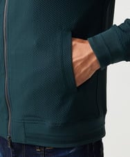 MNJAF01400 MICHEL KLEIN HOMME(ミッシェルクラン オム) スタンドカラーブルゾン グリーン