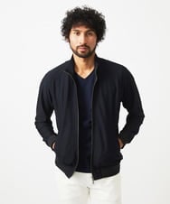 MNJAF01400 MICHEL KLEIN HOMME(ミッシェルクラン オム) スタンドカラーブルゾン ブラック
