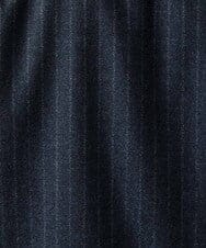 MNJAI53530 MICHEL KLEIN HOMME(ミッシェルクラン オム) 【セットアップ】ストライプ柄ウールコットンジップブルゾン ネイビー