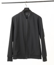 MNJCD52450 MICHEL KLEIN HOMME(ミッシェルクラン オム) 【セットアップ】ビックへリンボンMA-1ブルゾン ブラック