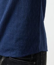 MNKAD61180 MICHEL KLEIN HOMME(ミッシェルクラン オム) 《日本製》リンクスVネック長袖カットソー ネイビー