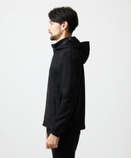 MNKAF64290 MICHEL KLEIN HOMME(ミッシェルクラン オム) 【セットアップ】スエード調パーカーブルゾン ブラック