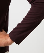 MNKAF65150 MICHEL KLEIN HOMME(ミッシェルクラン オム) クルーネック長袖カットソー パープル