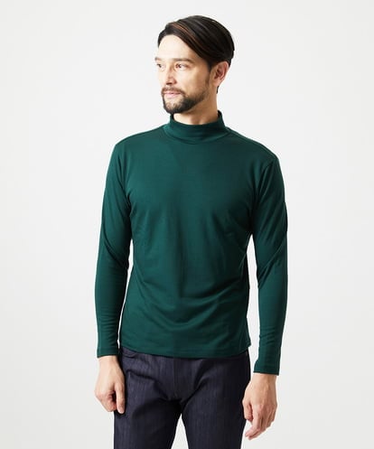 MNKAI57180 MICHEL KLEIN HOMME ジャージモックネックカットソー