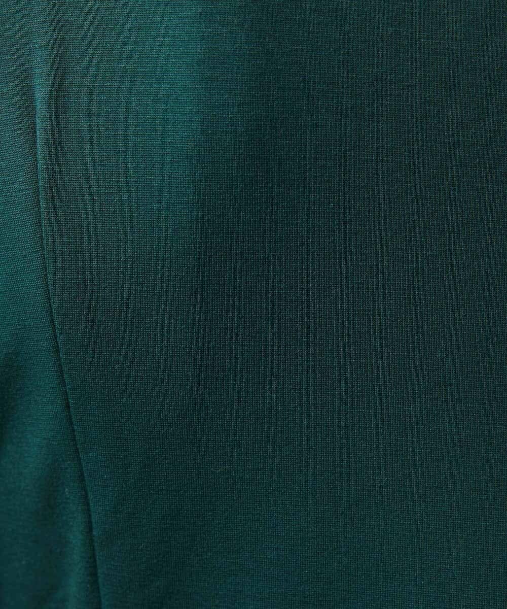 MNKAI57180 MICHEL KLEIN HOMME(ミッシェルクラン オム) ジャージモックネックカットソー グリーン