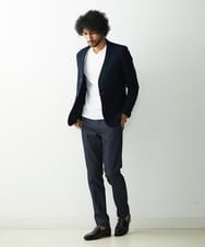 MNKAS30270 MICHEL KLEIN HOMME(ミッシェルクラン オム) カーディガンジャケット ネイビー(57)