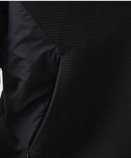 MNKGC58300 MICHEL KLEIN HOMME(ミッシェルクラン オム) 【セットアップ】ダブルフェイスZIPパーカー ブラック