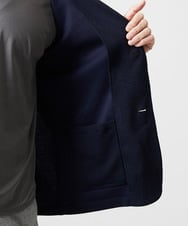 MNKGF73300 MICHEL KLEIN HOMME(ミッシェルクラン オム) ショールカラーウェーブカーディガン ネイビー