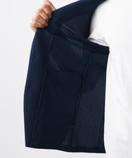 MNKHC33300 MICHEL KLEIN HOMME(ミッシェルクラン オム) サッカー柄フードジャケット ネイビー